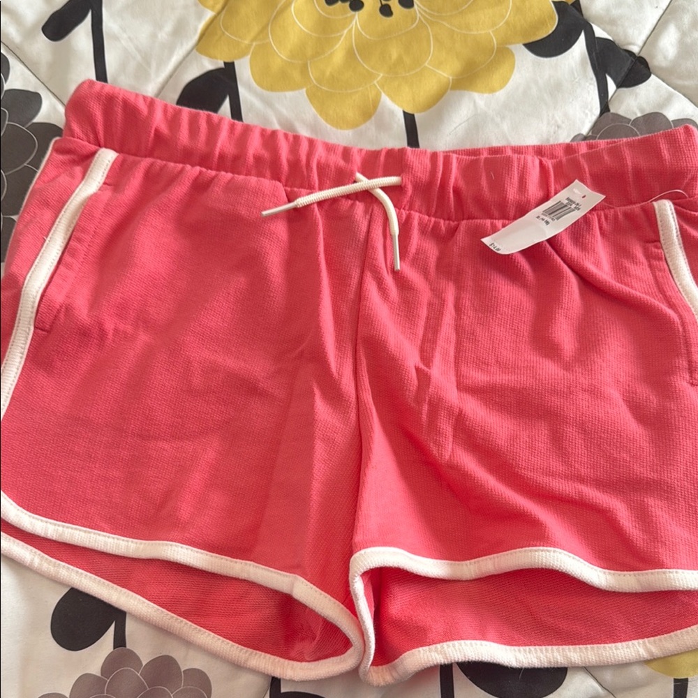 Girls Pink Casual Shorts